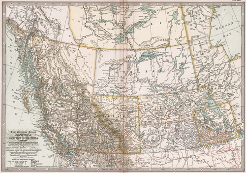 Manitoba BC Northwest Territories 1897